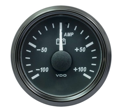 Singleviu Ammeter gauges 100Amp
